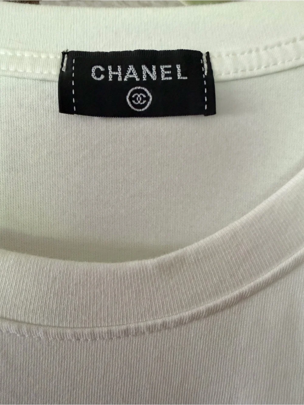CHANEL Mickey Mouse Crewneck T-Shirt